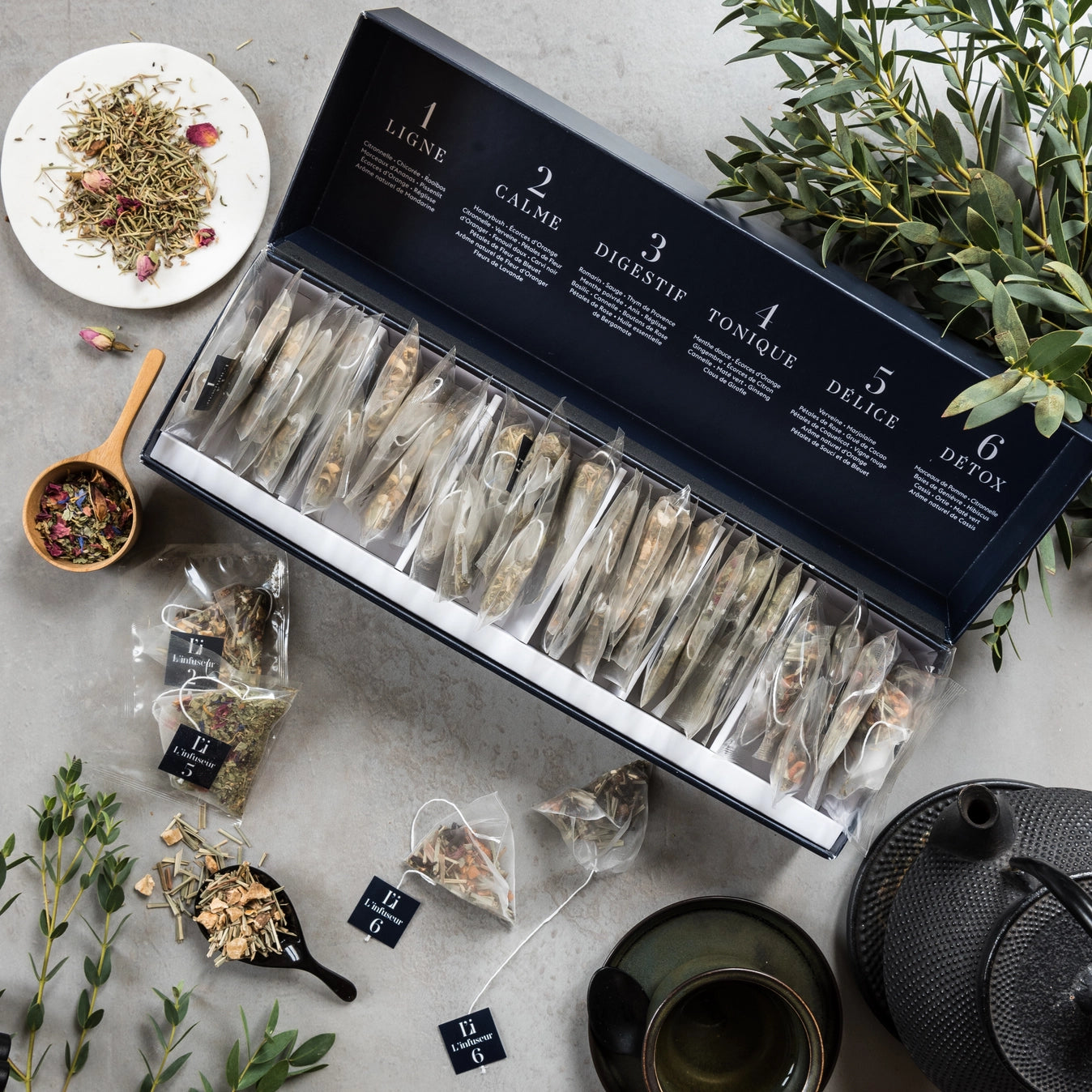 L'infuseur Tea Set of 36