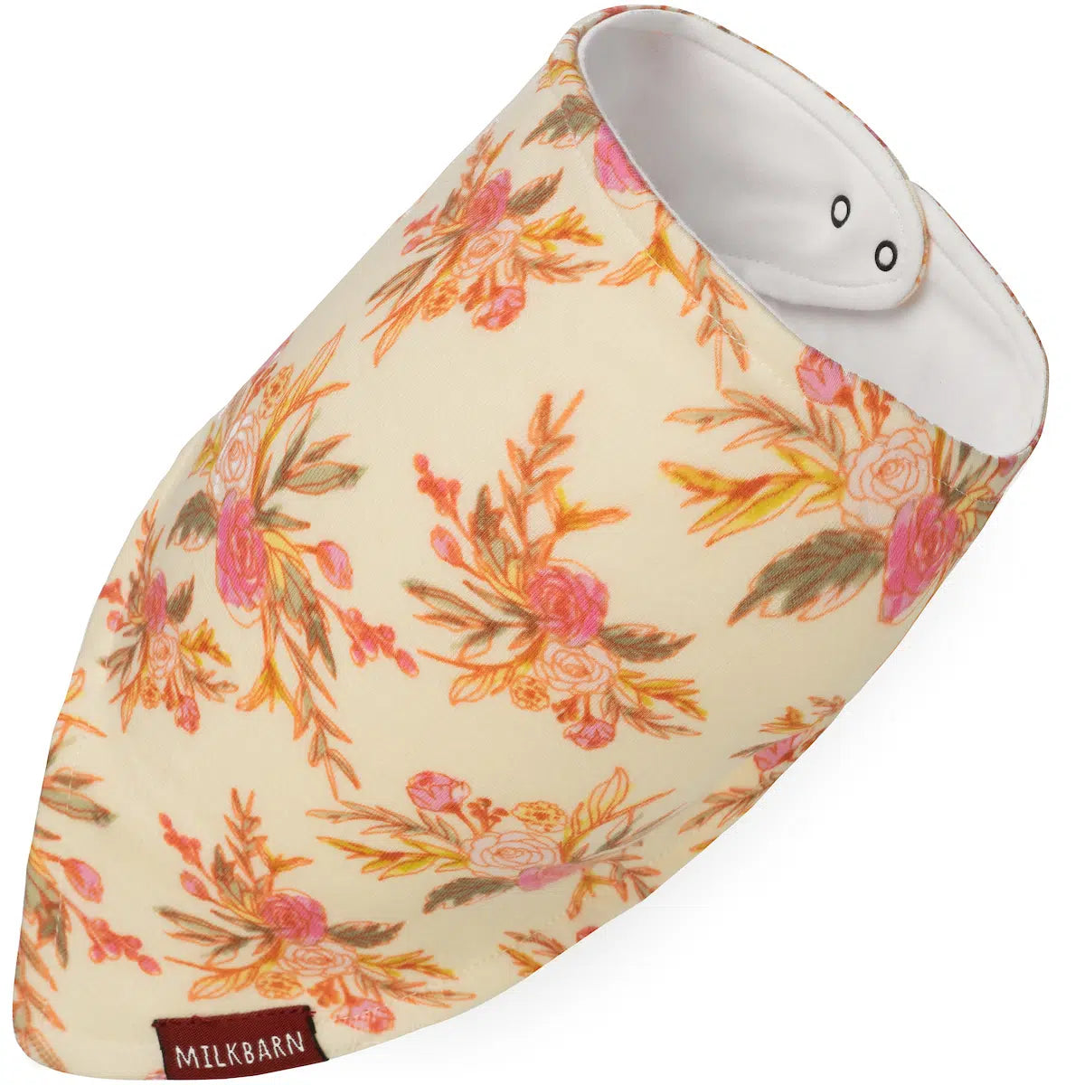 Milkbarn- Kerchief Bib in Vintage Floral