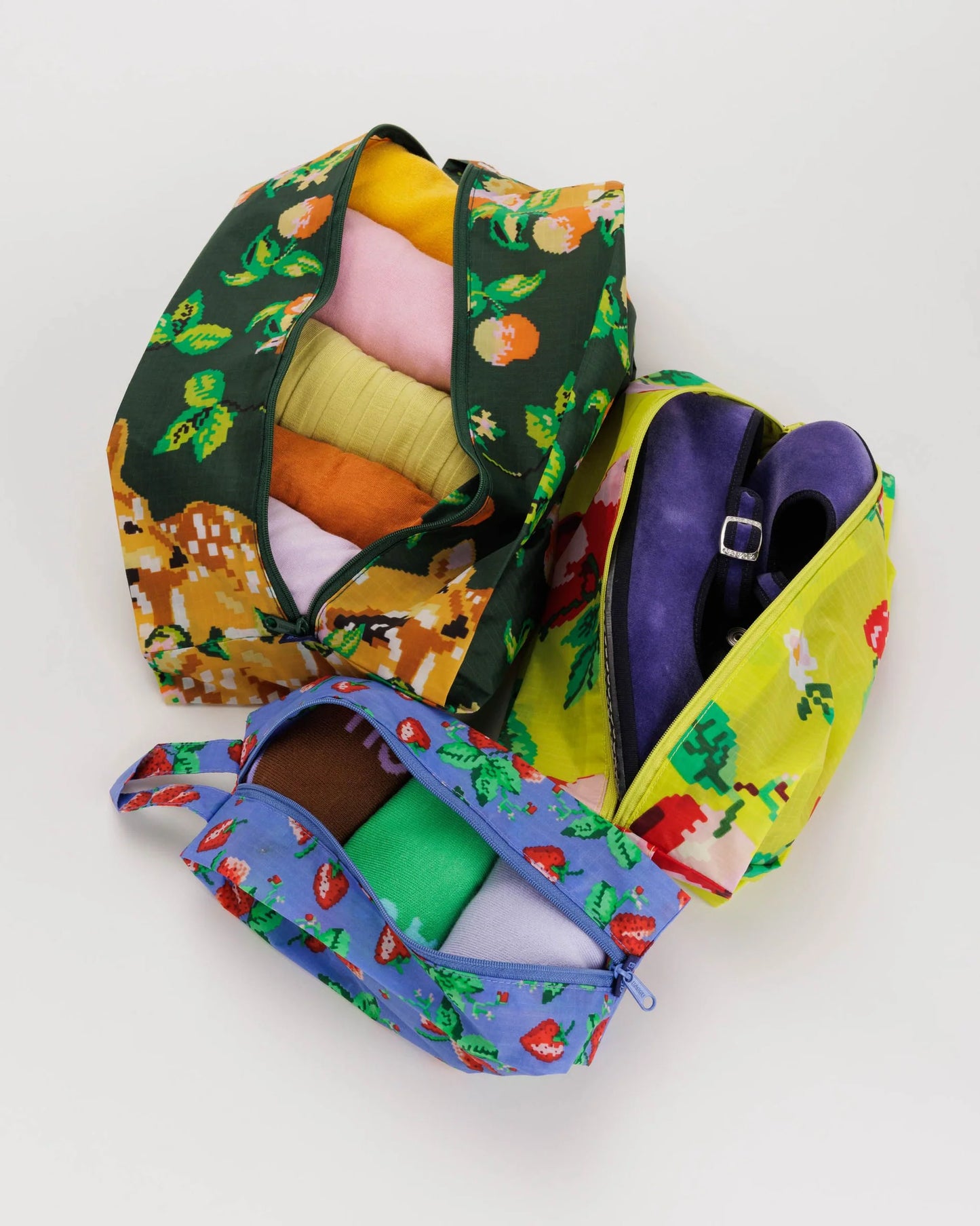 Baggu - 3D Zip Set Needlepoint