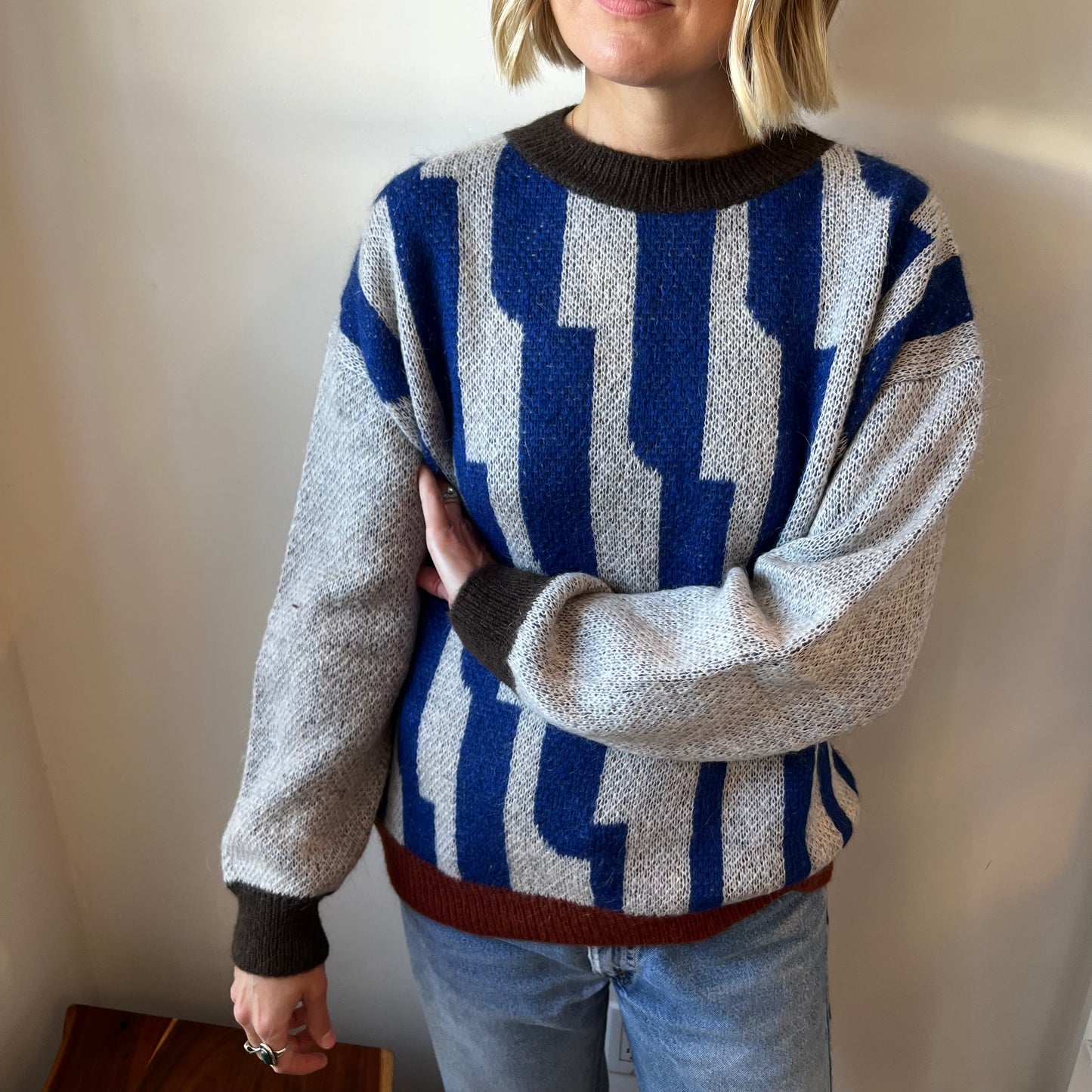 Mapoesie - Blue Celeste Sweater