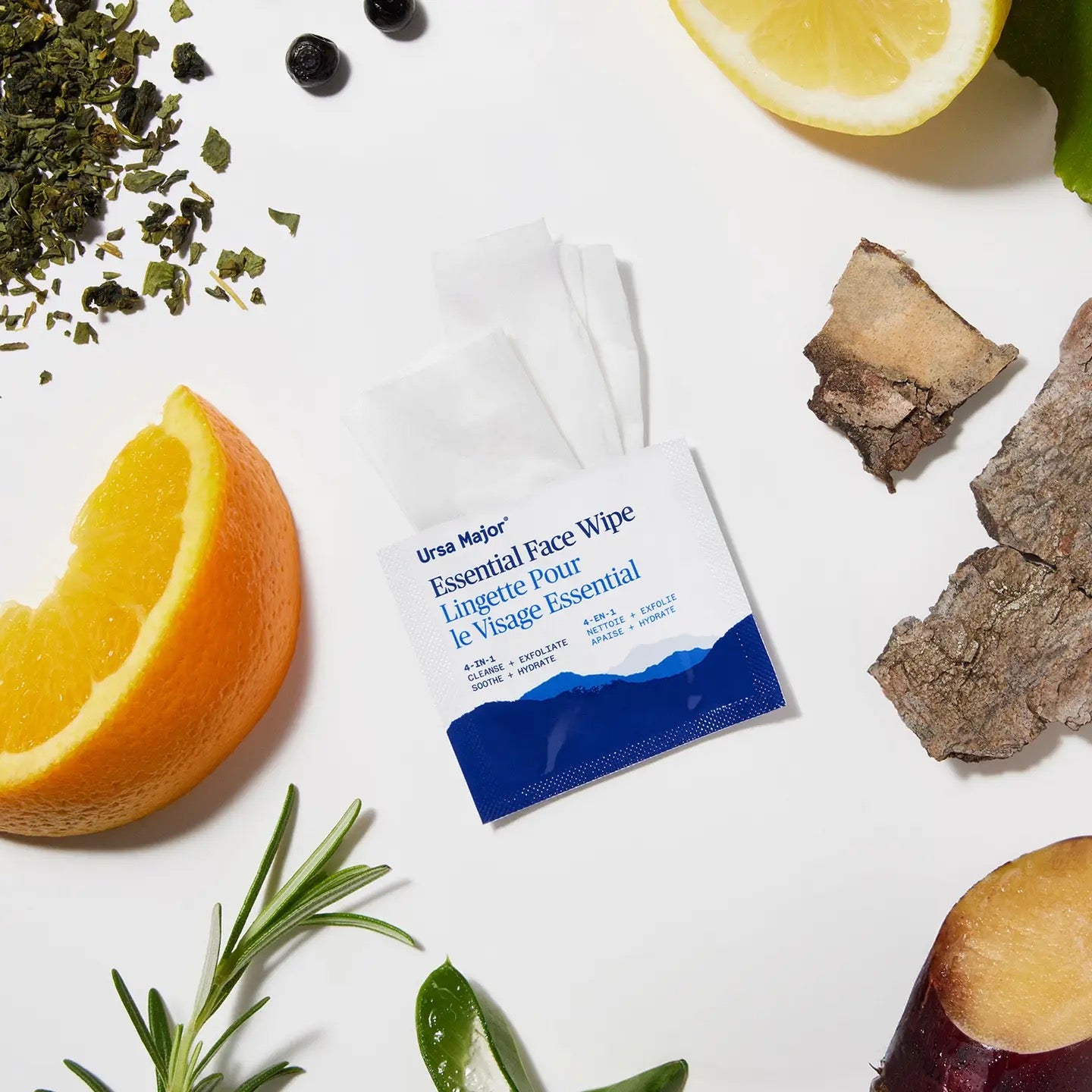 Ursa Major Essential Refreshing Face Wipes