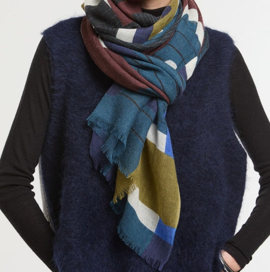 Mapoesie - Blue Petra Scarf