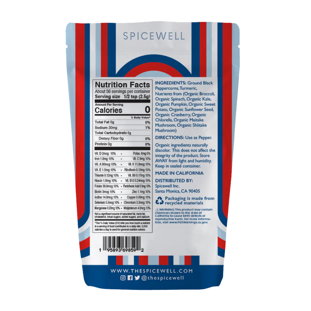 Spicewell New Pepper w/Turmeric
