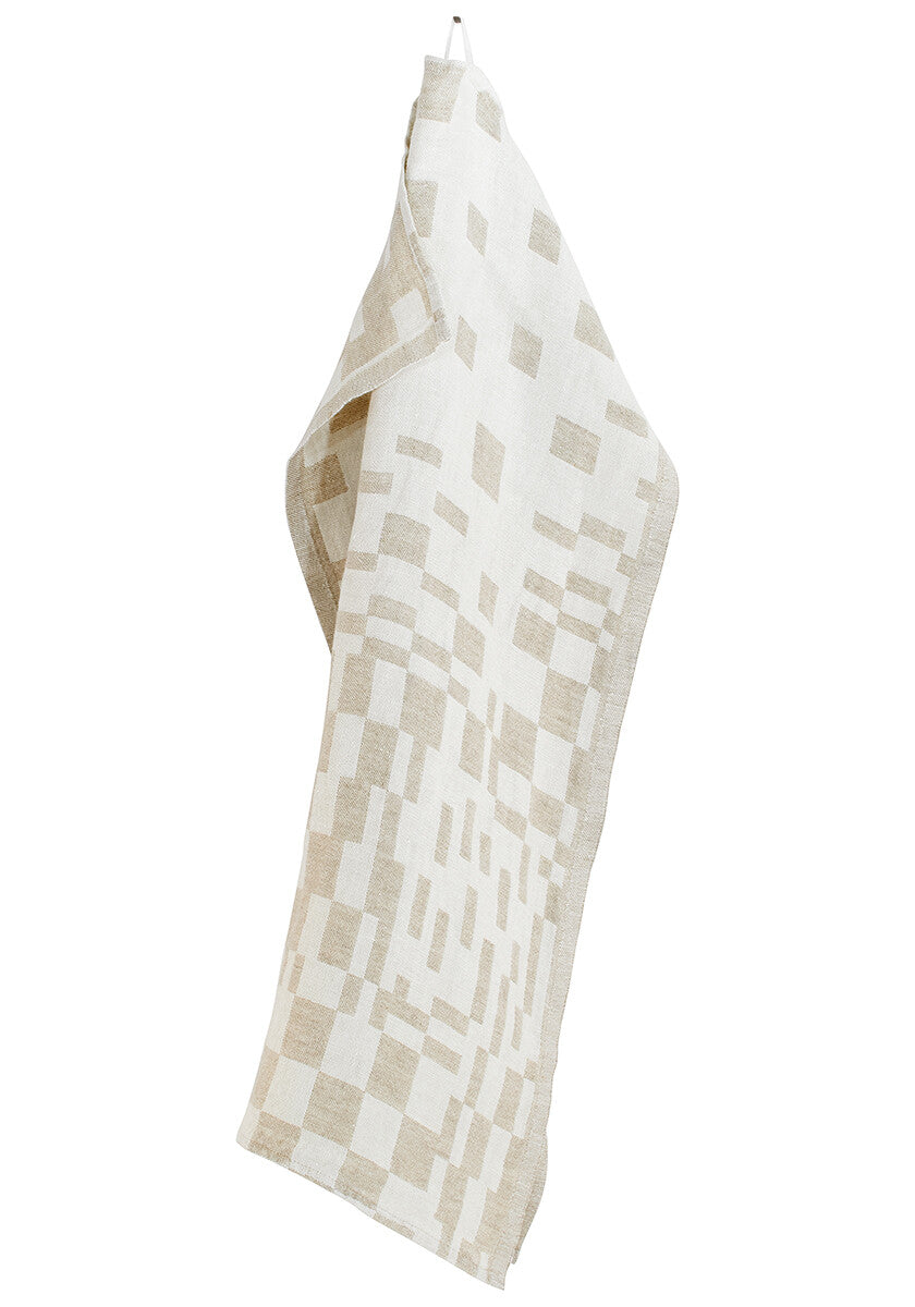 Lapuan - Koodi Dish Towel 48x70cm-White/Linen