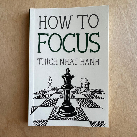 How to focus - book