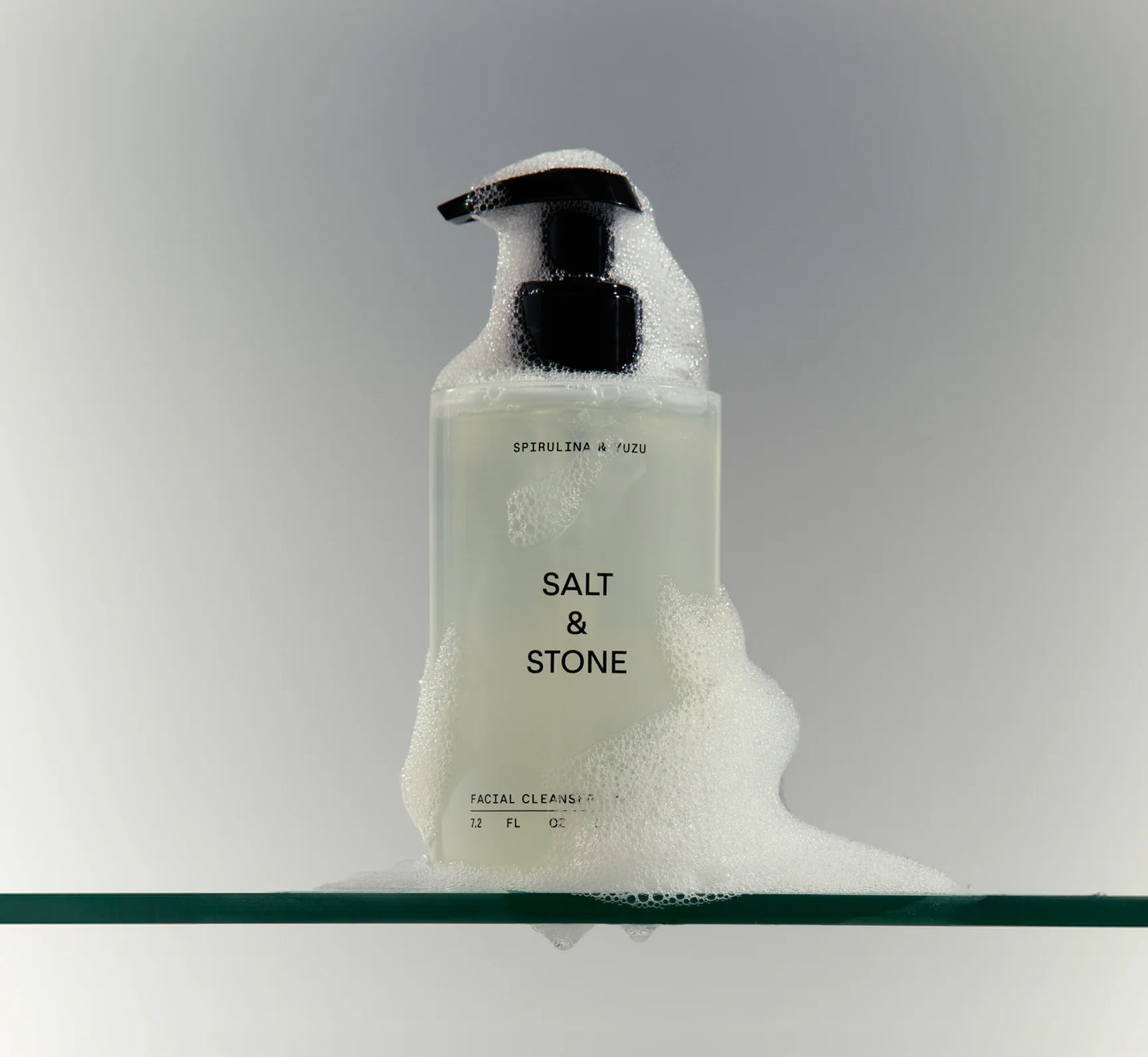 Salt & Stone Facial Cleanser- Spirulina & Yuzu