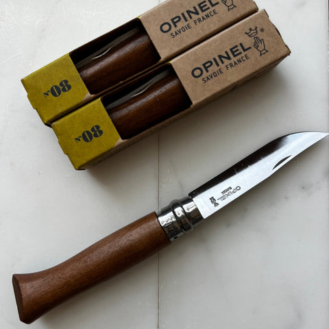 Opinel Walnut Pocket Knife 08