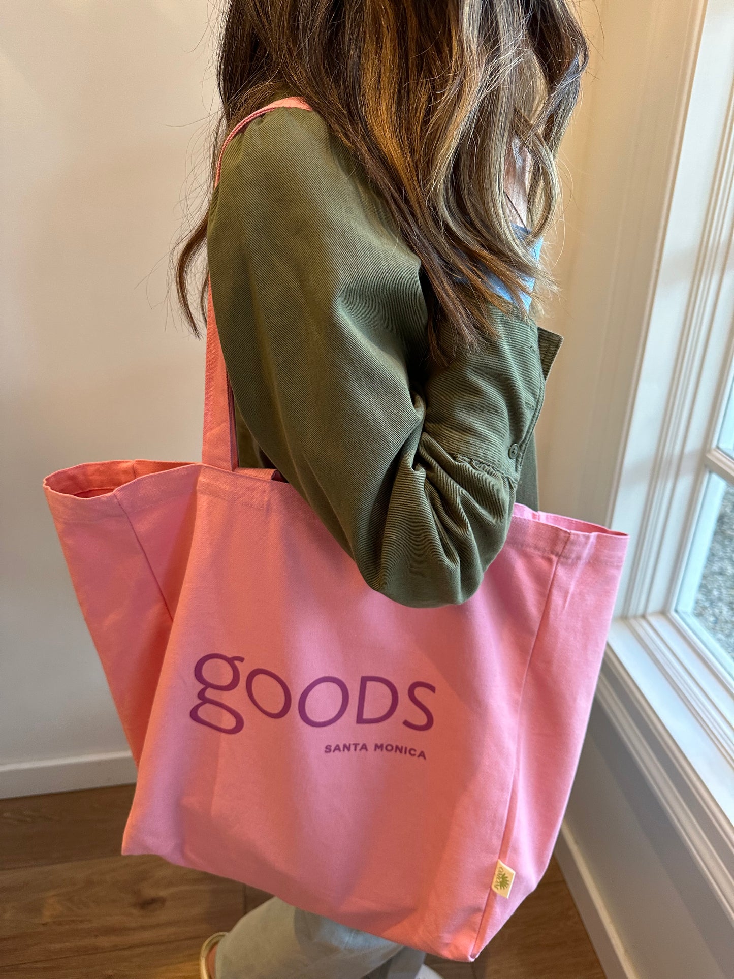 Goods Tote Bag - Pink