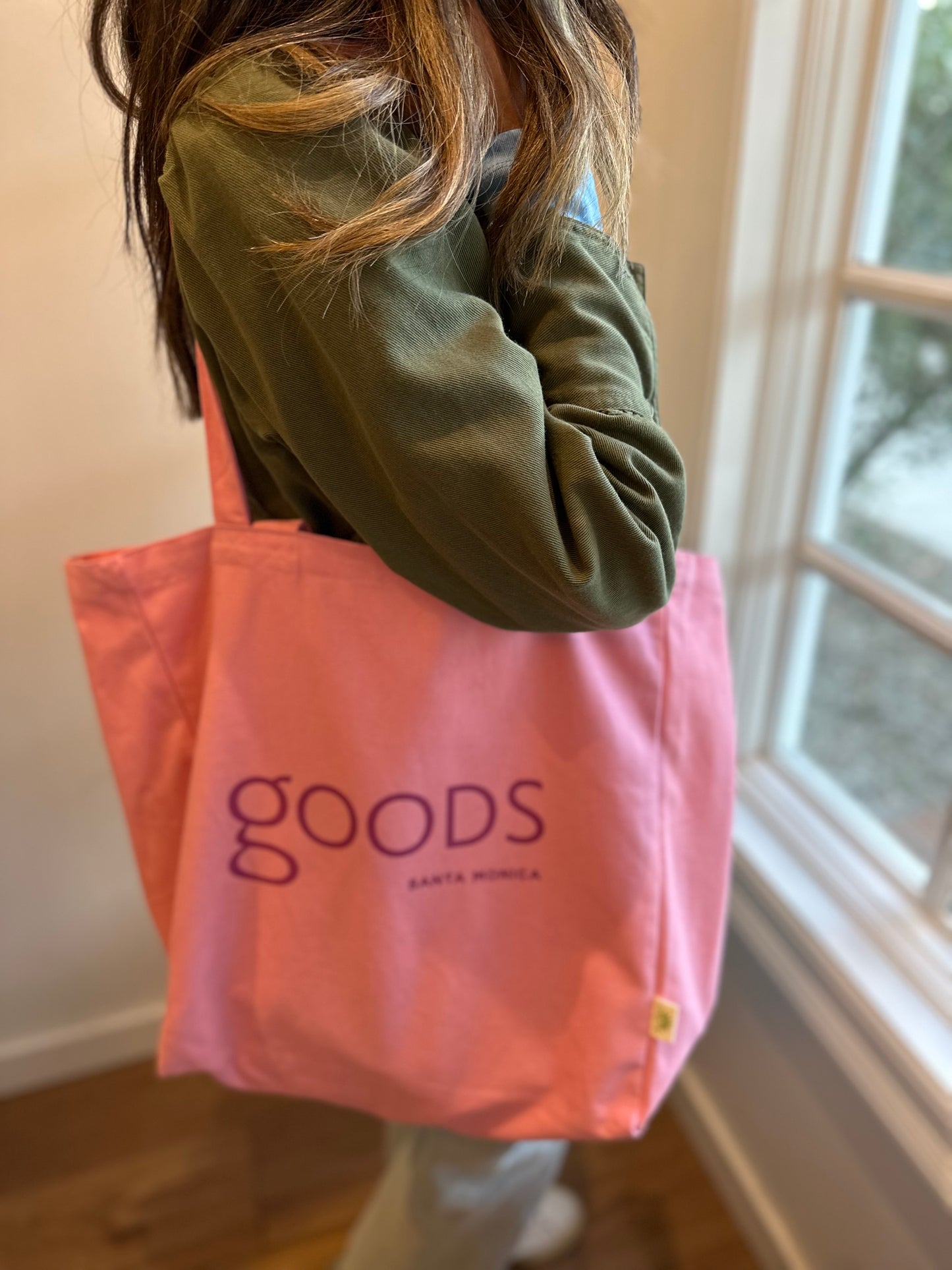 Goods Tote Bag - Pink