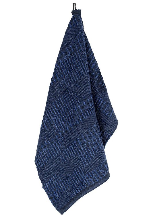 Lapuan - Kuohu Hand Towel 52cmx70cm - black blueberry