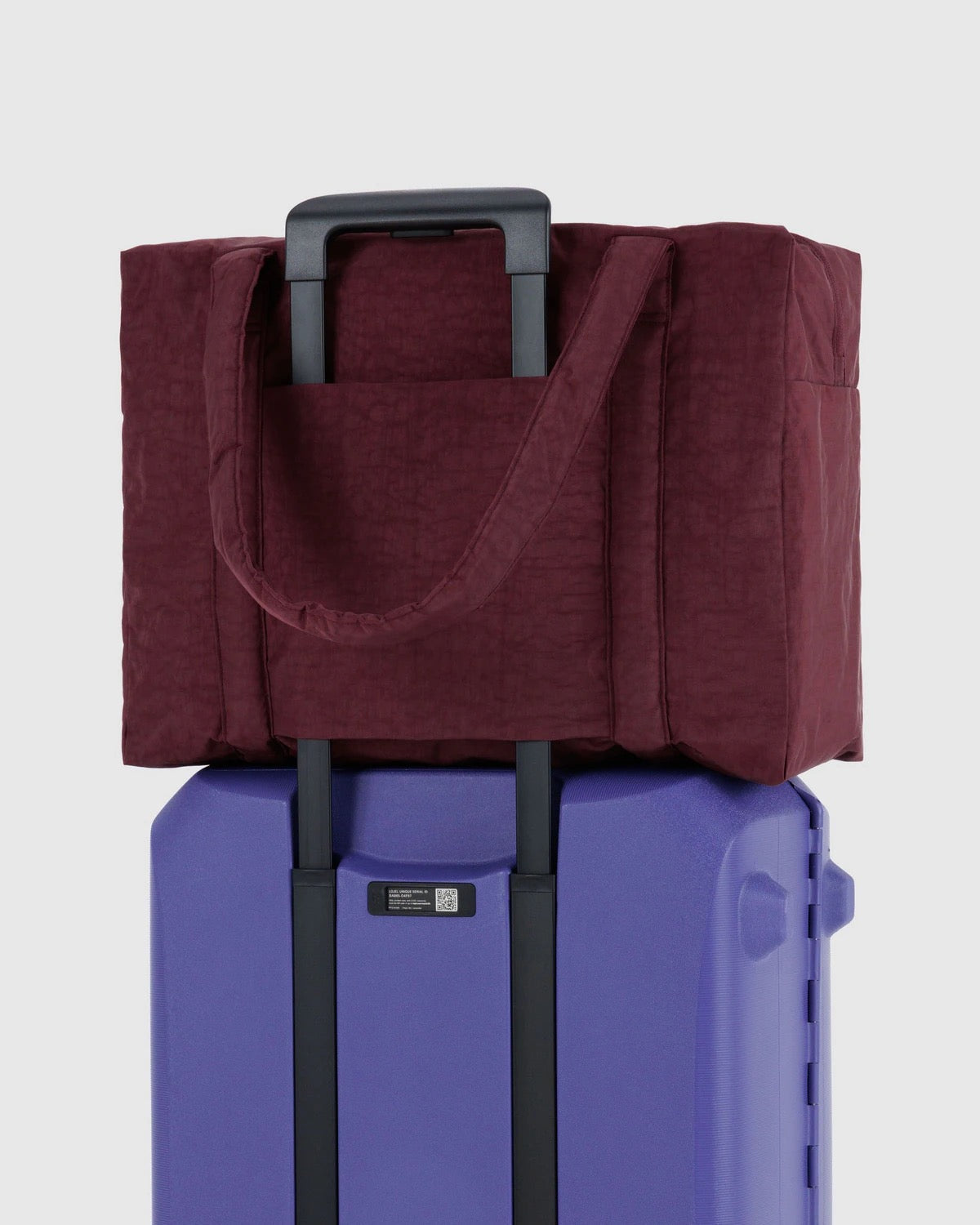 Baggu- Cloud Carry-On (Mahogany)