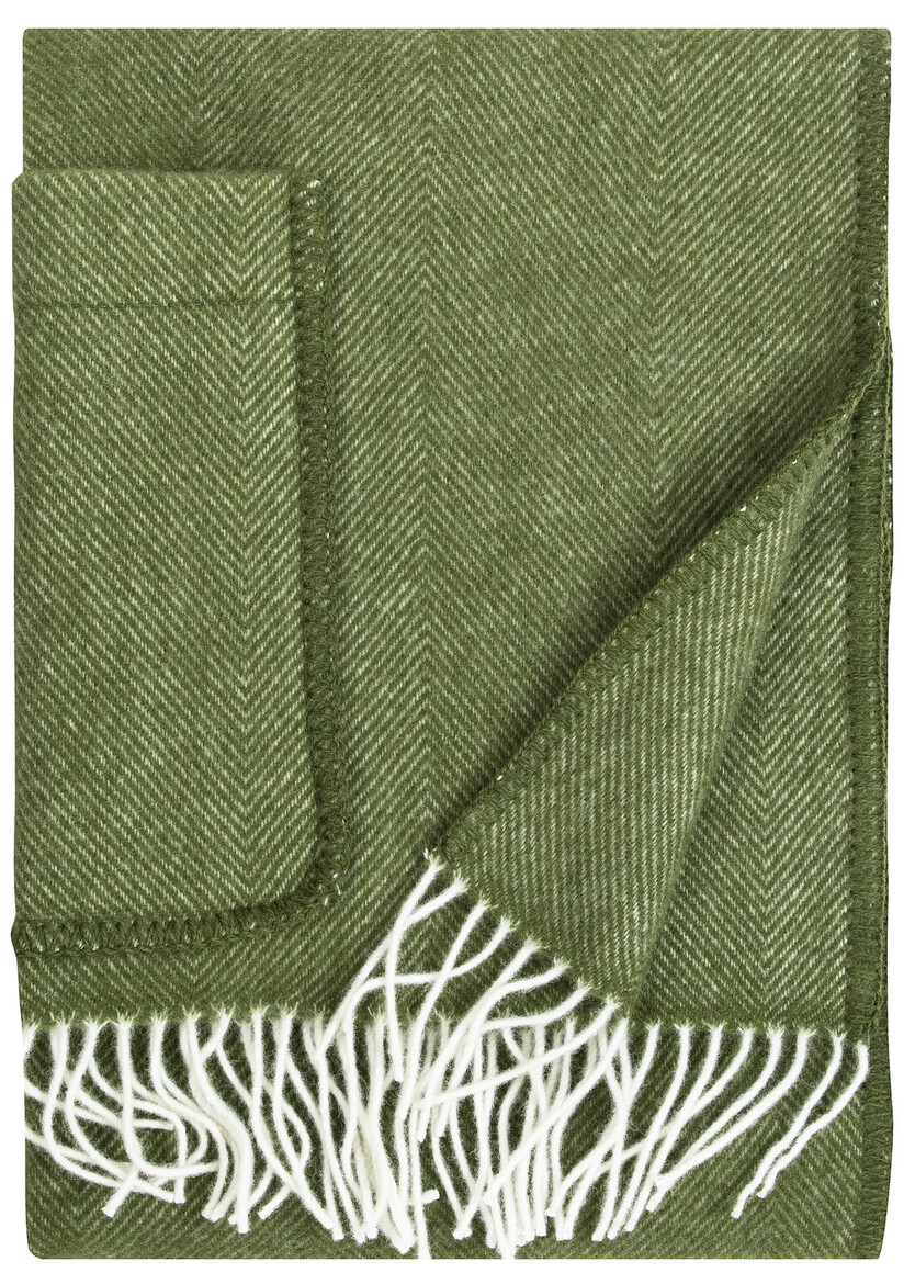 Lapuan Pocket Shawl - Arvo Green