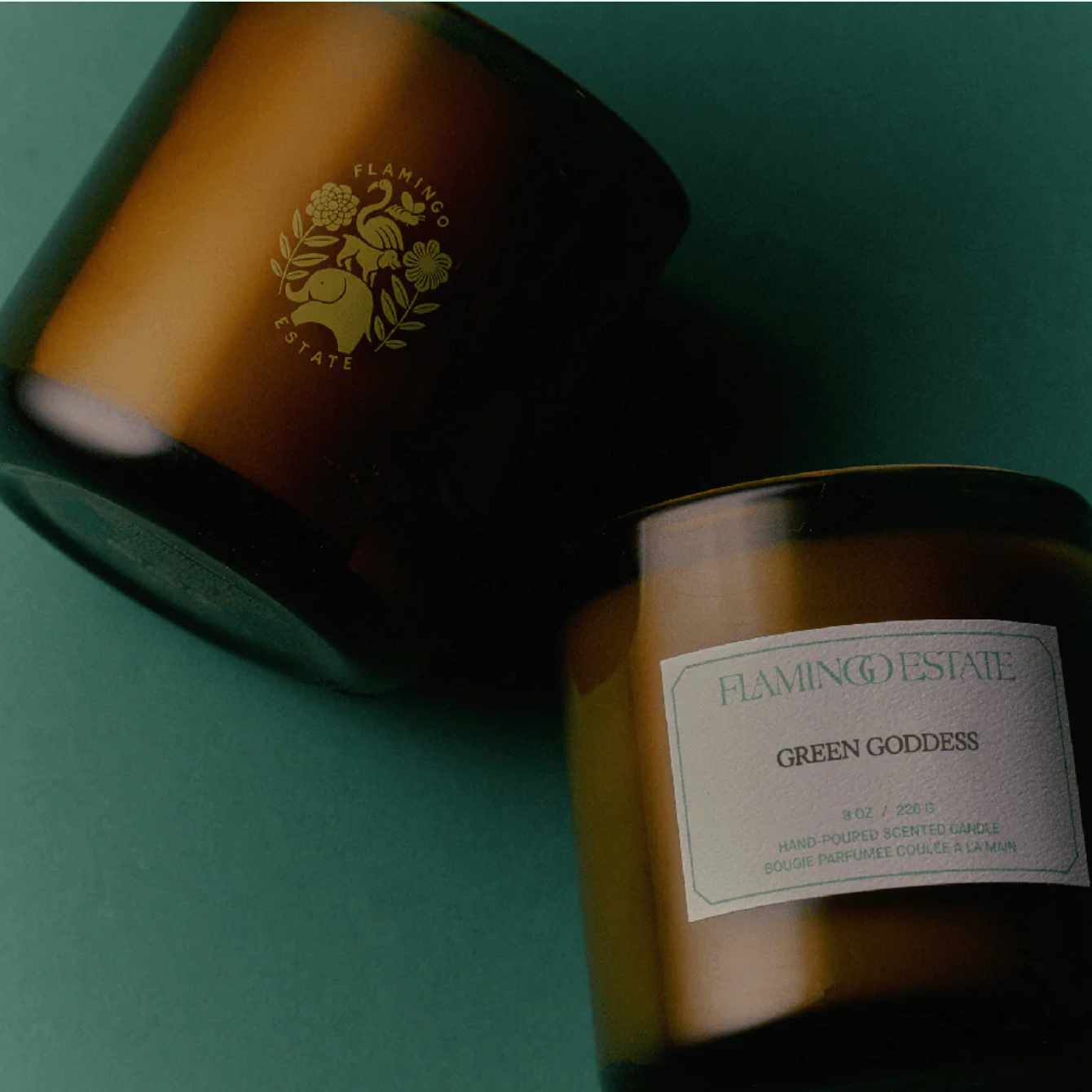 Flamingo Estate- Green Goddess Candle