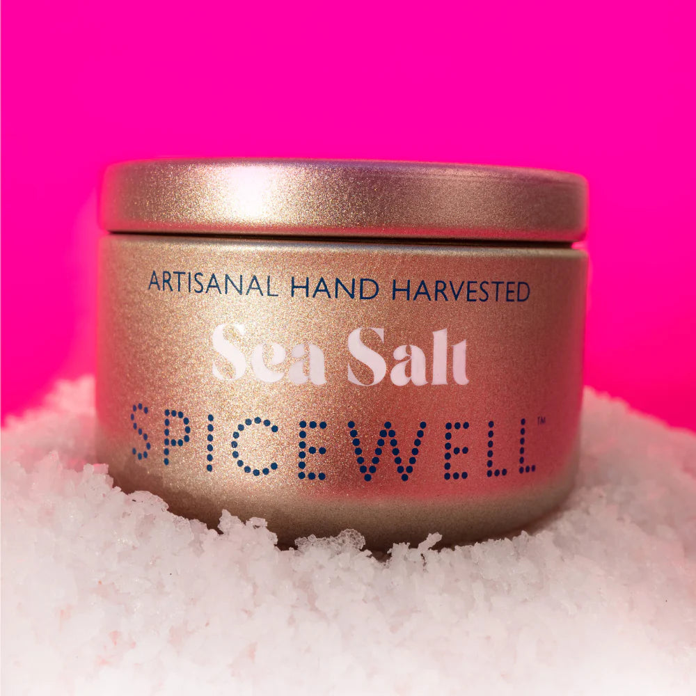 SpiceWell Sea Salt Tin Box