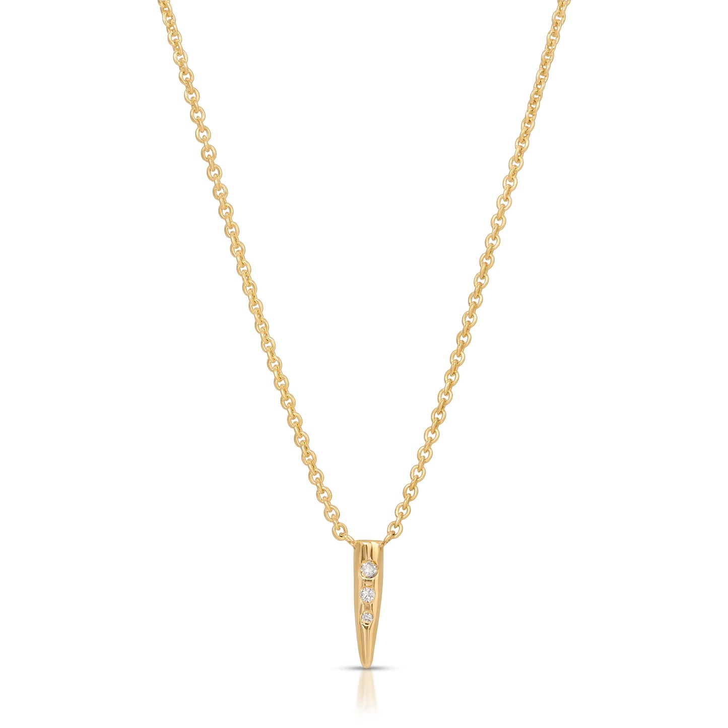 Danielle Morgan Jewelry - Mini2 Diamond Pointers Necklace
