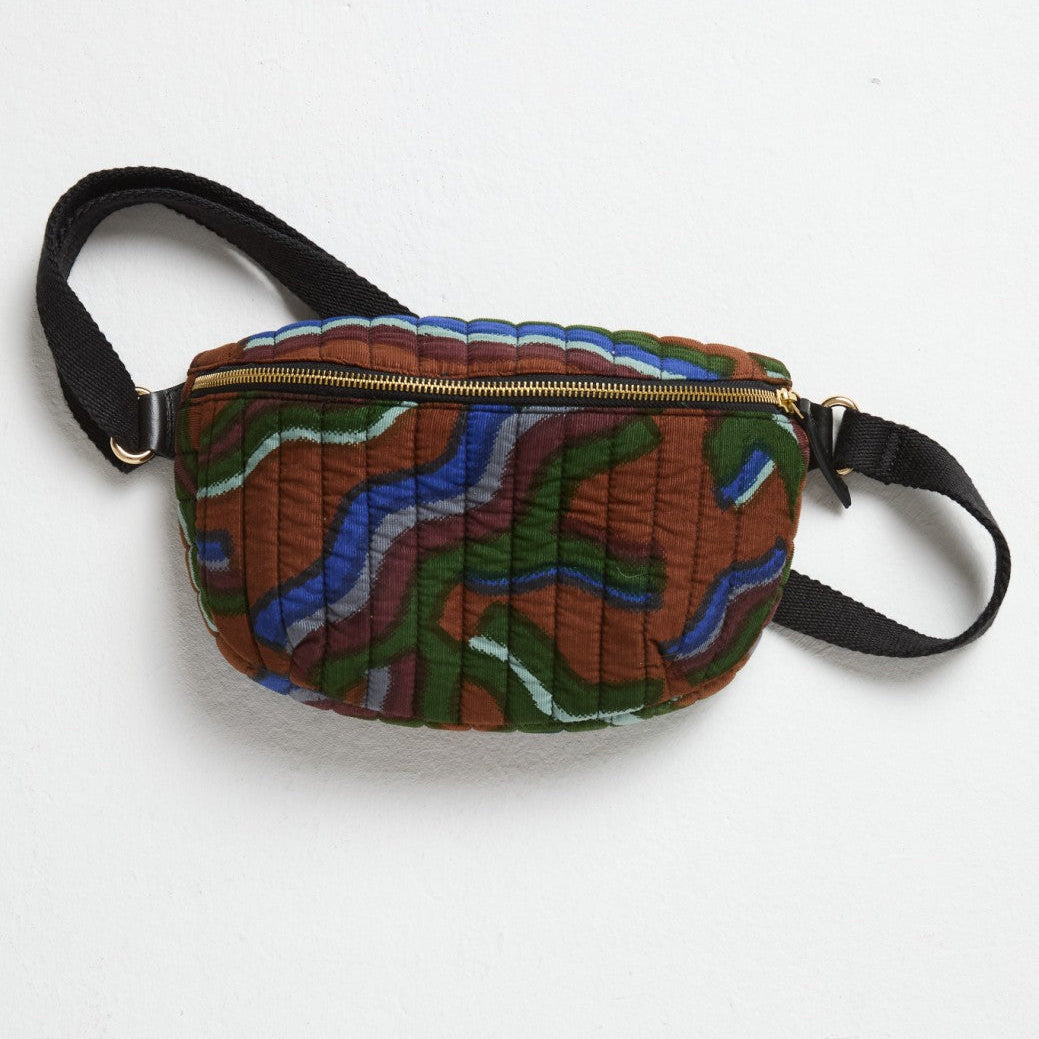 Mapoesie - Blue Chiara Mouvance Bum Bag