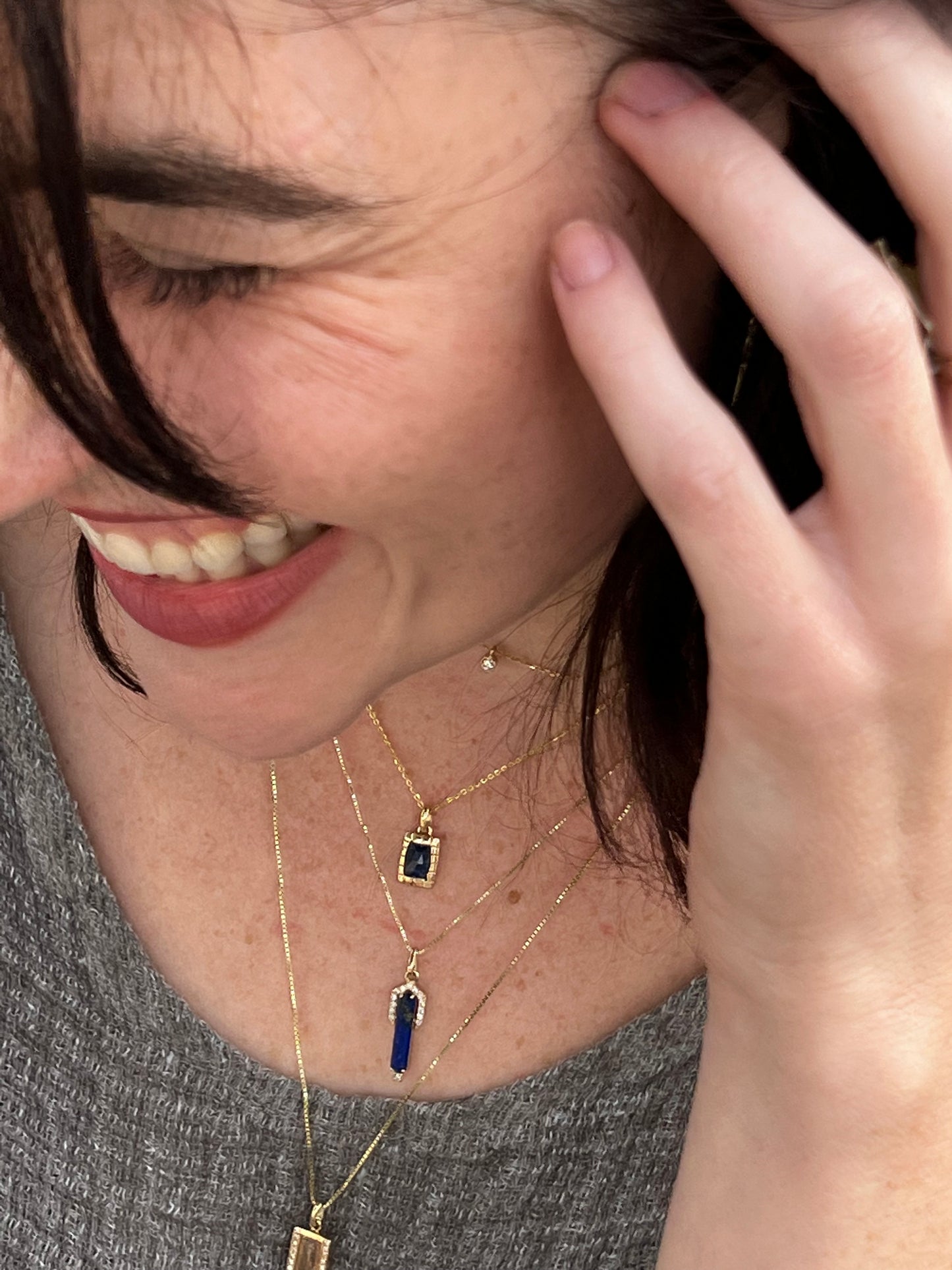 Danielle Morgan Jewelry -  Natural Kyanite 14k Necklace