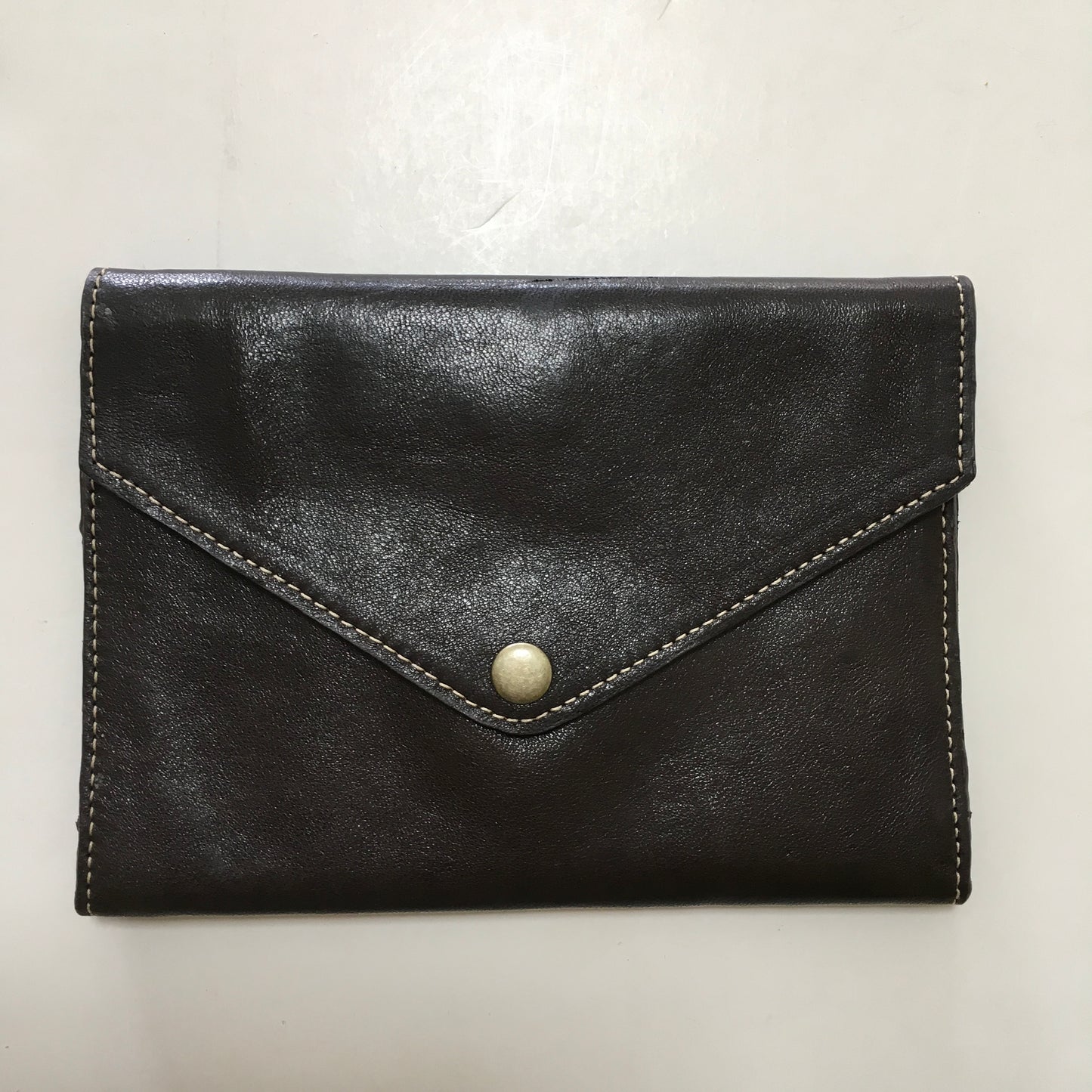 AHA Bolivia - Leather Trifold Snap Wallet