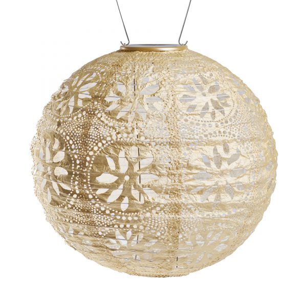 Soji Stella Globe BOHO Lantern - 12 inches